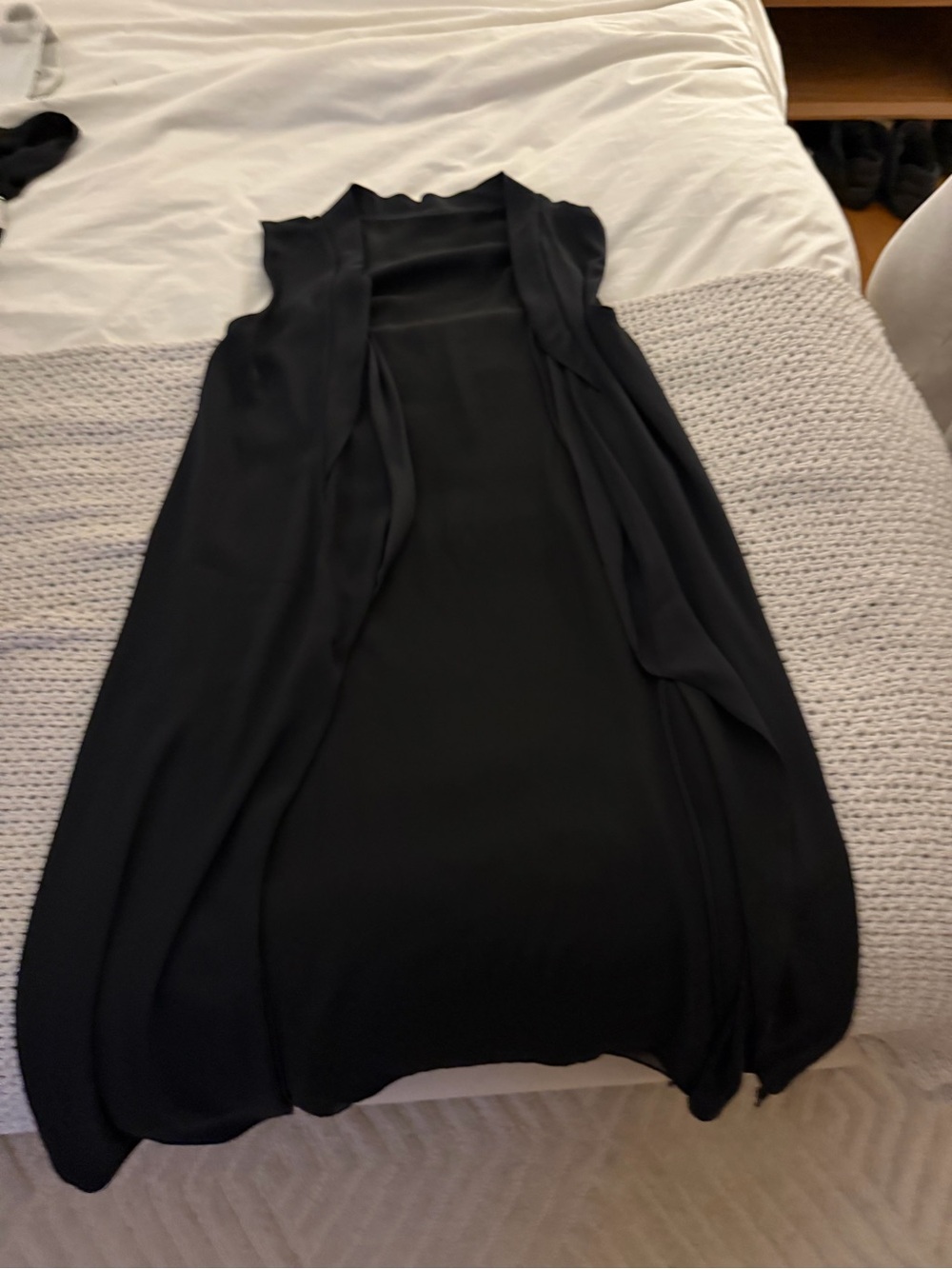 Aritzia Black Sleeveless vest